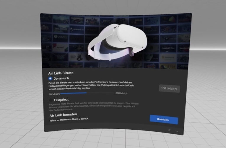 Panduan menggunakan Air Link untuk streaming tanpa kabel VR